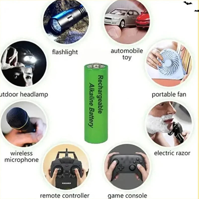 1.5V AAA  Rechargeable Battery + Charger (factory Direct Sales Supporting Sales) for Remote Control Toys/clocks/MP3 Players, Etc