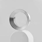 Doearko 2PCS Classic hollow spiral gauges Ear Plugs Tunnels Stainless Steel Ear Gauges Body Piercing Jewelry for women/men