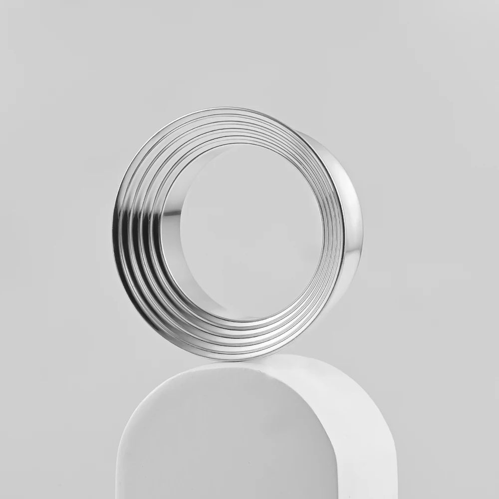 Doearko 2PCS Classic hollow spiral gauges Ear Plugs Tunnels Stainless Steel Ear Gauges Body Piercing Jewelry for women/men