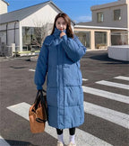 2024 New Winter Autumn Women Jacket White Duck Down Hoodies Puffer Jackets Long Coats Warm Windproof Black White Coats Outwear