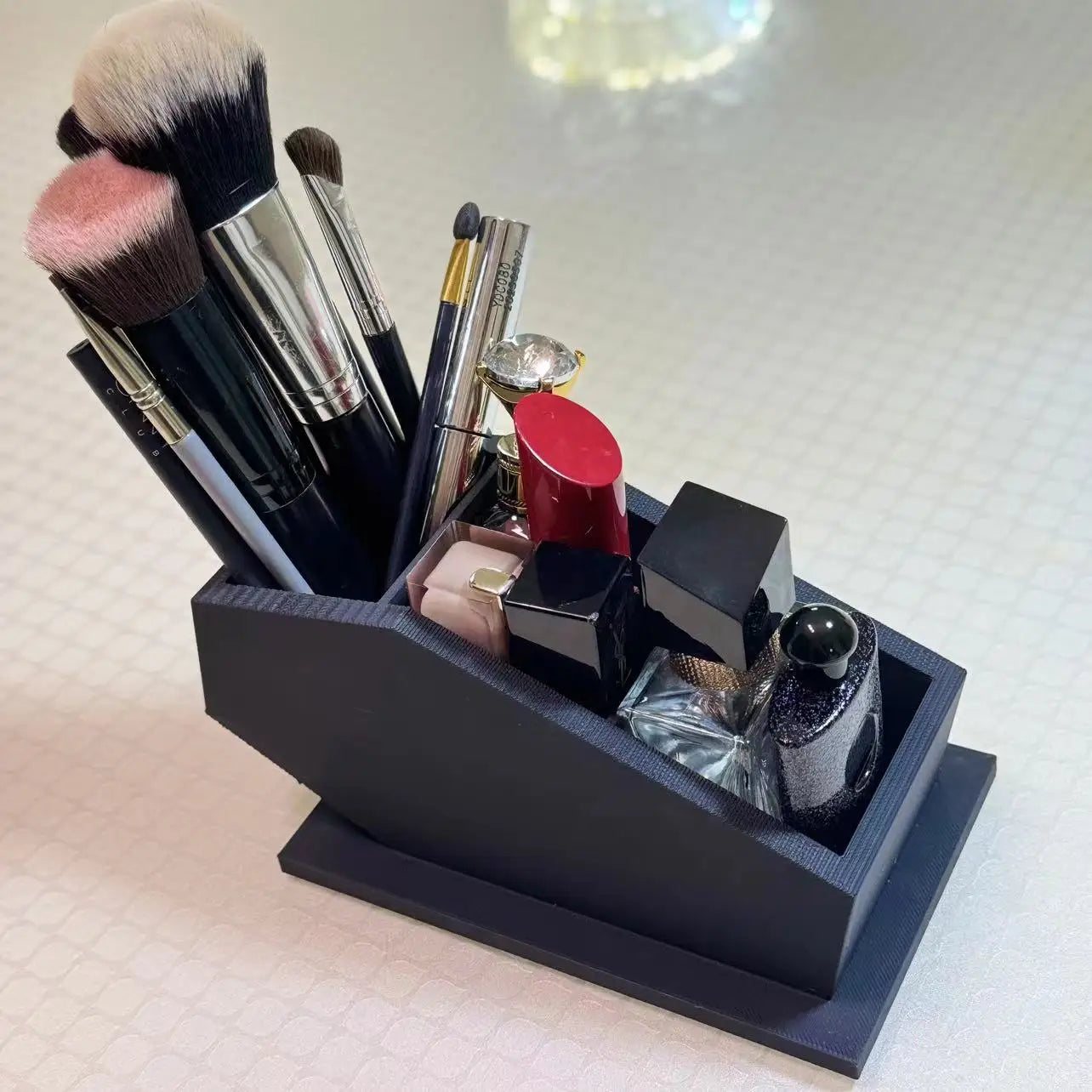 “Gothic Cosmetics Storage Cabinet: Dark and Elegant Design, Mysterious and Practical Beauty Storage Space”