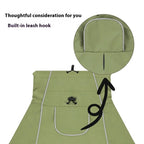 Winter Large Dog Jacket Waterproof Windproof Warm Fleece Lined Adjustable All-Weather Outdoor Pet Coat for Big Breed