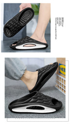 Men's and Women's Slippers Are Lightweight Soft Soled Comfortable for Indoor and Outdoor Wear and Fashionable