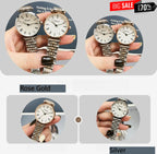 Women's watch simple thin light luxury temperament steel belt famous brand mysterious gift series