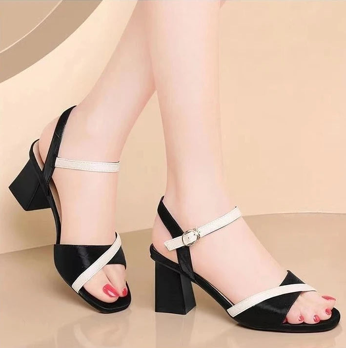 Women's Sandals Novelties 2024 Orthopedic Sandal Woman Elegant Roman Platform Wedge Mirror Luxury Designer Summer Fashion White