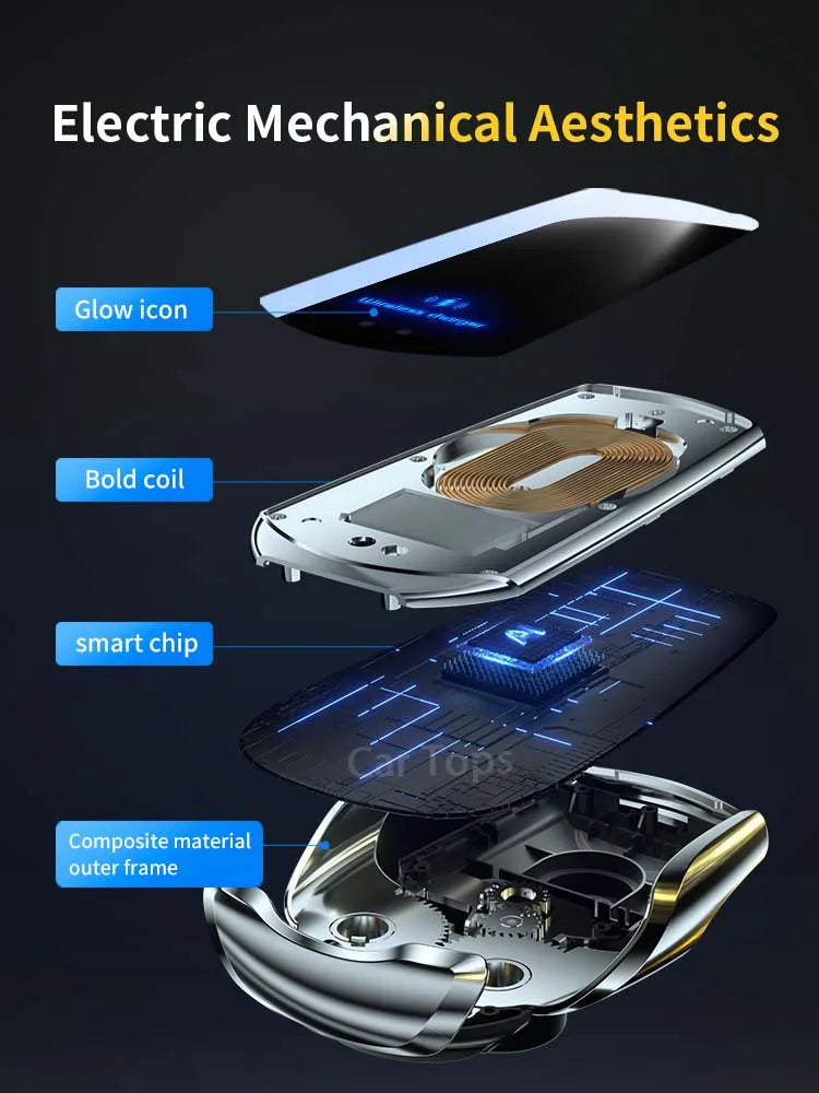 Car Mobile Phone Holder for Avatr 11 2023 2024 15.6 inches Screen Mount MagSafe Bracket Wireless Charger Stand Auto Accessories