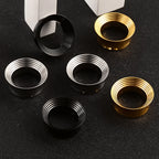 Doearko 2PCS Classic hollow spiral gauges Ear Plugs Tunnels Stainless Steel Ear Gauges Body Piercing Jewelry for women/men