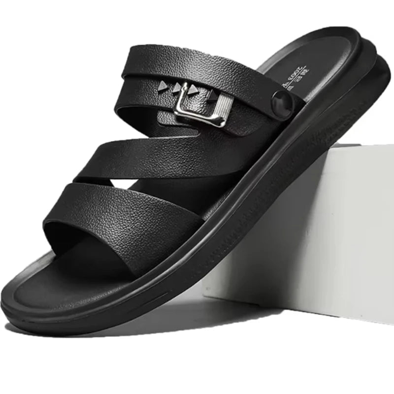 Men's Sandals New Style Men's Two Wear Indoor and Outdoor Comfortable Non slip Casual Outerwear Fashion Sports Men's Cool Slippe