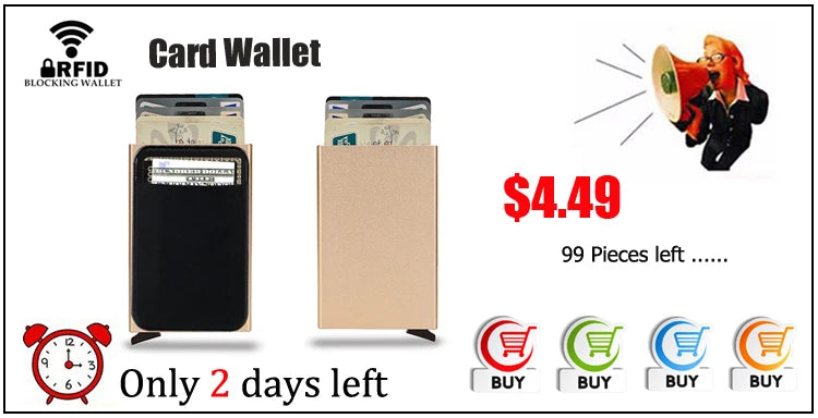 New Arrival High Quality Leather Magic Wallets Fashion Small Men Money Clips Card Purse Thin Cash Holder 3 Colors