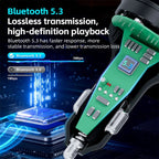 Car FM Transmitter Bluetooth 5.3 Handsfree Wireless Car Kit USB C Car Charger Auto Radio Fm Modulator Mp3 Player Adapter