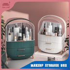 Cosmetics Display Cabinet Storage Box Drawer Dustproof Makeup Brush Large Capacity Storage Box Practical Home Collection Items