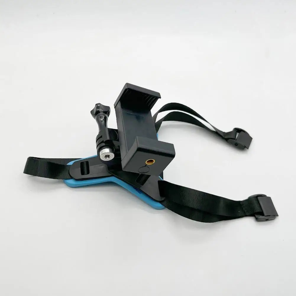 Helmet Holder Helmet Accessories Motorcycle Riding Mobile Phone Holder Sports Camera Chin Holder Phone Clip Accessory