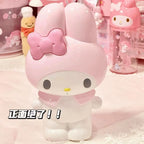 Cute My Melody Cosmetics Storage Can Cute Pink Brush Container Aesthetic Desktop Display for Makeup Lovers