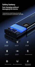 Original 120W Powerbank 50000mAh Mobile External Spare Battery Portable Charger Super Fast Charging For iPhone Xiaomi Power Bank