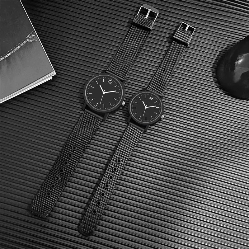 Couple Watches For Lovers Fashion Quartz Watches Men Women Waterproof Splash Resistant Wristwatch Lovers Watches