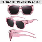 Sunglasses set, anti-glare glasses, polarized sunglasses for myopia, anti-UV sunglasses