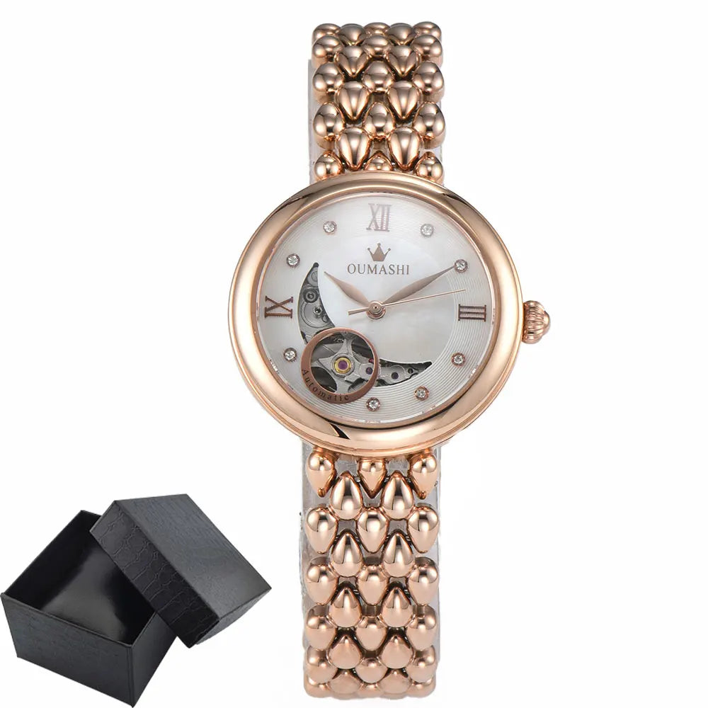 Women's Wristwatch Luxury 82s0 Watch For Women Mechanical watch Ladies Elegant Gift Waterproof 5ATM Clock Reloj 82S0 movement