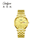 New ONLYOU High Quality Luxury Couple Watches, Original Stainless Steel Watches for Men and Women, Top Brand Couple Watches