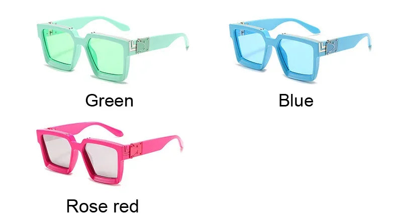 Classic Sunglasses Men Women Driving Square Frame Fishing Travel Sun Glasses Male Goggles Sports UV400 Eyewear Gafas De Sol