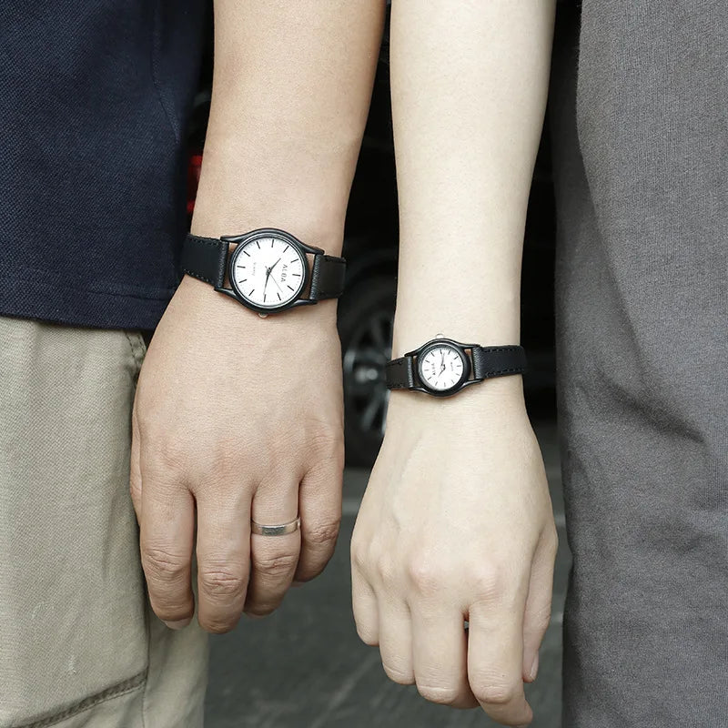 New couple watch, men's and women's pair quartz watch
