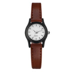 Couples Watches Leather Strap Minimalist Fashion Quartz Wristwatches Multiple Colors for Loved Ones Gift Parejas Reloj