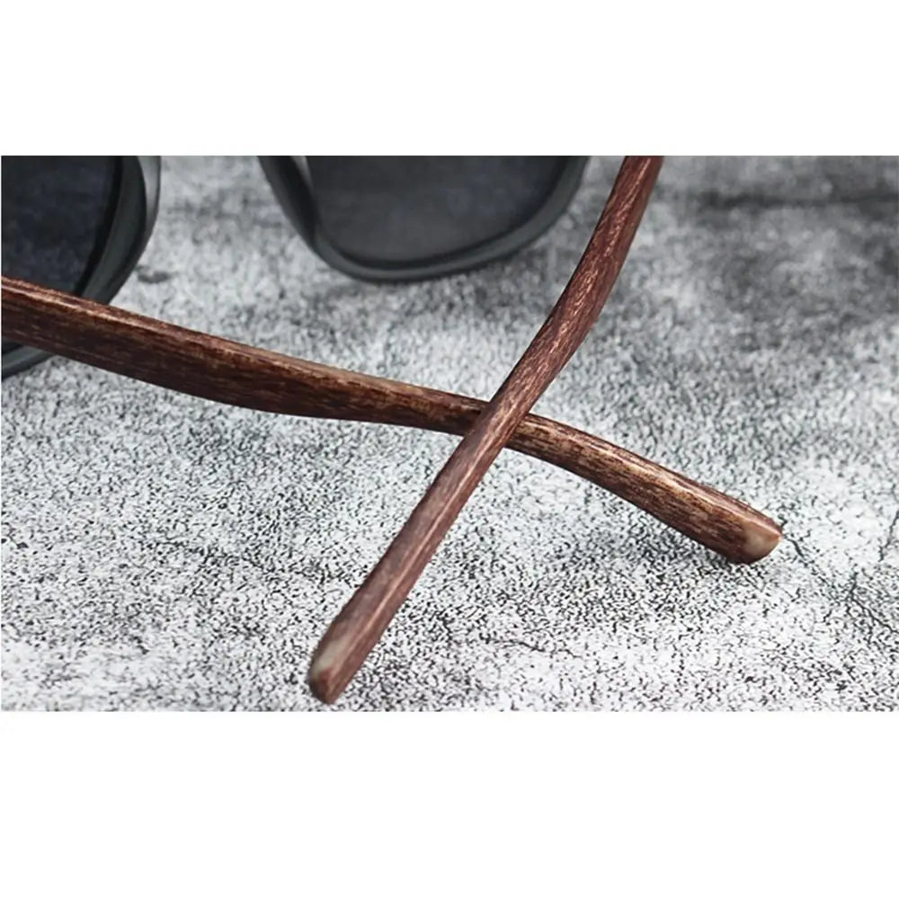 Trendy Retro Wood Grain Sunglasses for Women and Men New Square Frame Sun Glasses UV Protection Cycling Eyewear Outdoor Street