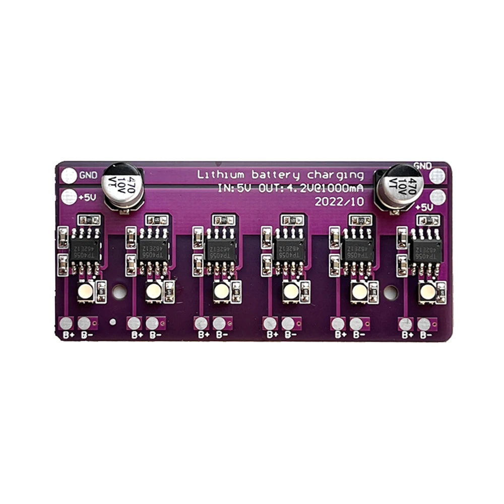 Charging Module PCB Circuit Board Charger Array 5V Input for 18650 4.2V Lithium Battery Electric Scooter Accessories