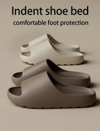 Slippers For Man High-Quality Anti-Slip Sandals And Coconut Slippers For Both Feel Just Like Walking On Thick-Soled Sandals