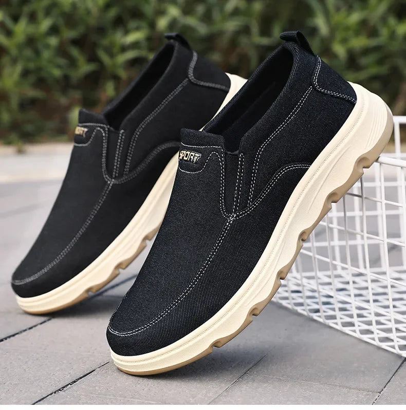 Shoes for men, 2025 autumn new single shoes, British style bean shoes, dad shoes, one foot casual shoes