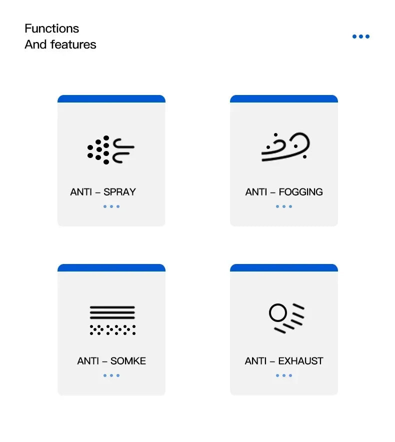 Full Face Sunglasses Mask Women Men Protective Faceshield Glasses Goggles Covered Spherical Lens Anti-Spray Cycling Sunglasses