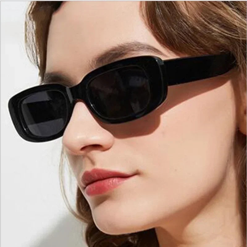 Sunglasses For Men Women Brand Design Mirror Sport Luxury Vintage Travel Small Rectangle Sun Glasses UV400 Driver Shades Oculos