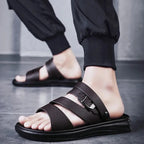 Men's Sandals New Style Men's Two Wear Indoor and Outdoor Comfortable Non slip Casual Outerwear Fashion Sports Men's Cool Slippe