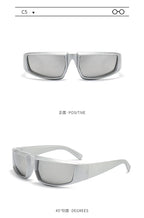 Future Science Technology Sense Sunglasses Men Women Concave Shape Sun Glasses Cool Punk Style Pair Summer Sports T206