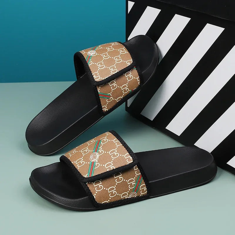 Men's Luxury Sandals Man 2024 High Quality Shoes Mens Sandal for Men Sandel Summer Shoes Sale Replica Brand Sandals Slipers Flat