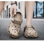 2025Men Slippers High Quality Classic Outdoor Anti-Slip Garden Shoes Lightweight Fashion Casual Sandals Sandals for Men Platform