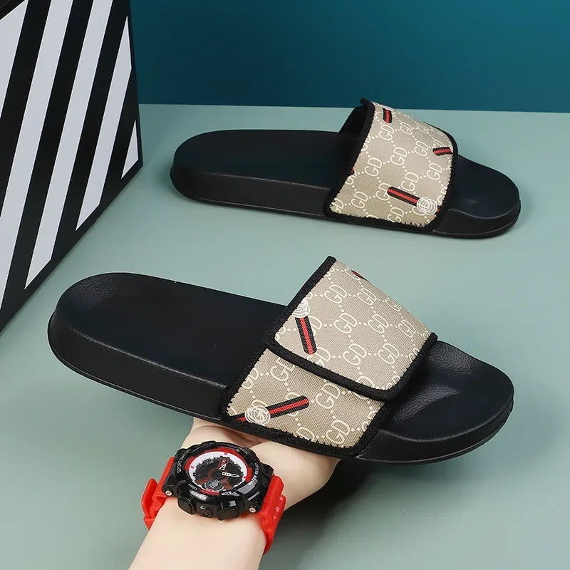 Men's Luxury Sandals Man 2024 High Quality Shoes Mens Sandal for Men Sandel Summer Shoes Sale Replica Brand Sandals Slipers Flat