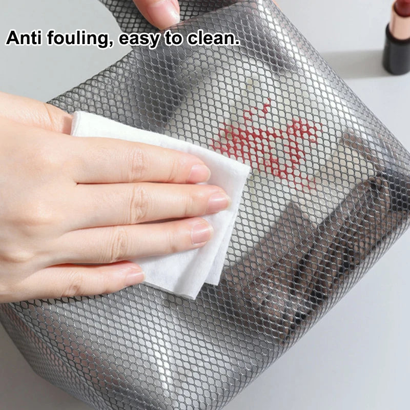 1 Piece Large Capacity Waterproof Cosmetic Storage Bag Portable Handbag