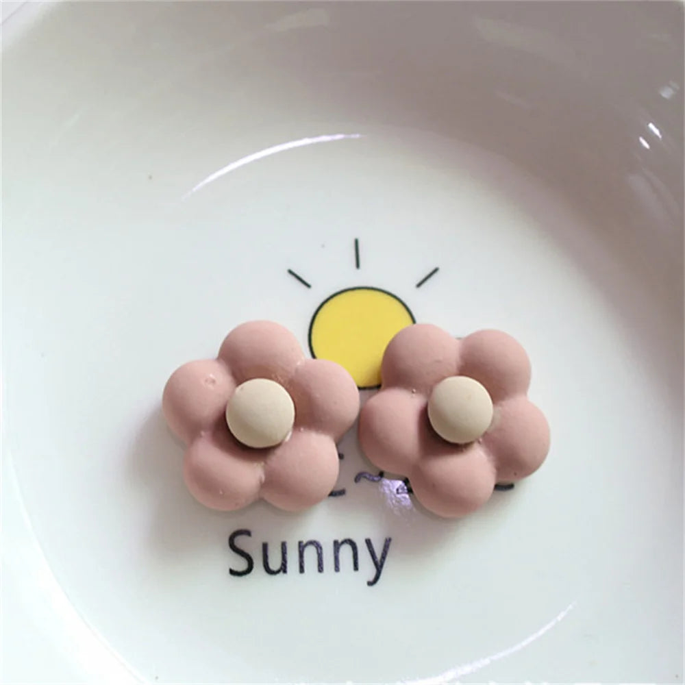 10-30Pcs Cartoon Resin Flowers Flatback Cabochon Garment Jewelry Making Stationery Case Decor DIY Hair Accessory Craft Materials