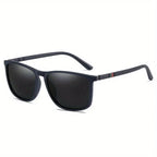 Sports Sunglasses for Men Polarized Comfortable Wear Square Sun Glasses Male Light Weight Eyewear Accessory with Origina UV400