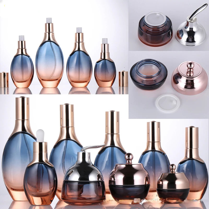 High-grade Cosmetics Packaging Lotion Bottle Spray bottle Face / Eye Cream Jar Travel Set Refillable bottle Container