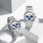 NAVIFORCE Luxury Couple Watches Set - Men's And Women's Fashion Quartz Wristwatches Waterproof Stainless Steel 2025 New Arrival