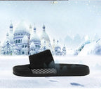 Men's Slippers for Home in Solid Colors Flat Heels Low Cuffs Convenient To Wear Spring and Summer Soft-soled Anti-slip Slippers