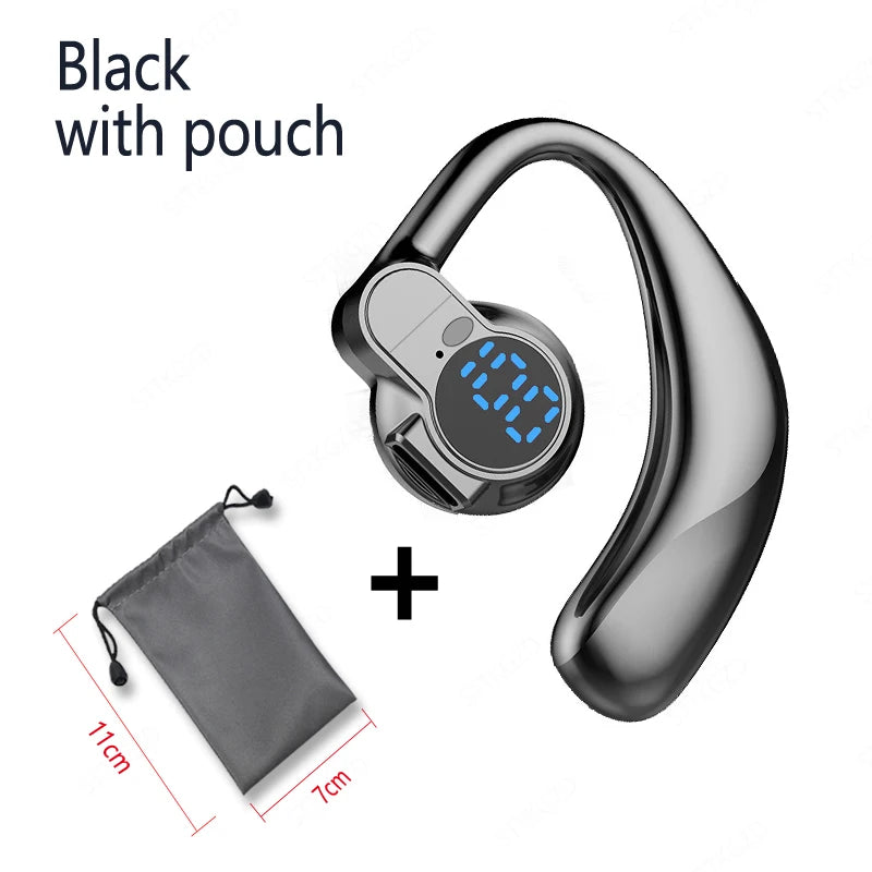 Wireless Bluetooth Headphones Full Open Headset Air Conduction Ear Hook Earphones Handsfree Noise Canceling Audifonos Sports