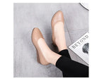 spring autumn Woman Flats High Quality Fashion Women Shoes Round Toe non Slip shoes Rubber Ballet Plus Size Cozy footwear ﻿