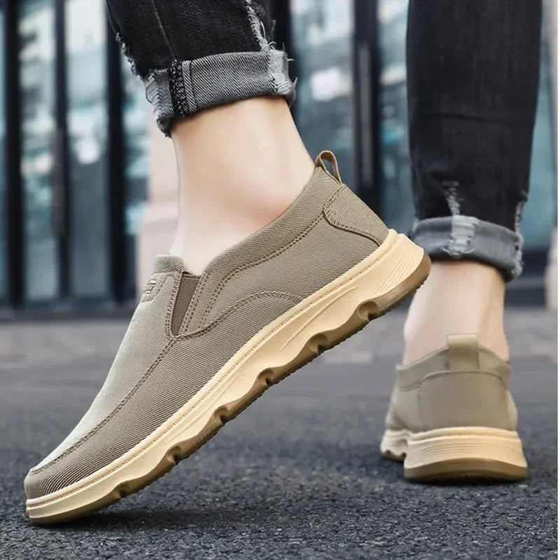 Shoes for men, 2025 autumn new single shoes, British style bean shoes, dad shoes, one foot casual shoes