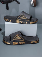 Men's Slippers, Durable for Outdoor Use, Summer Outdoor Wear, Indoor Home, Deodorant, Non-Slip, Bathroom Bathing, Thick-Soled Sandals for Men