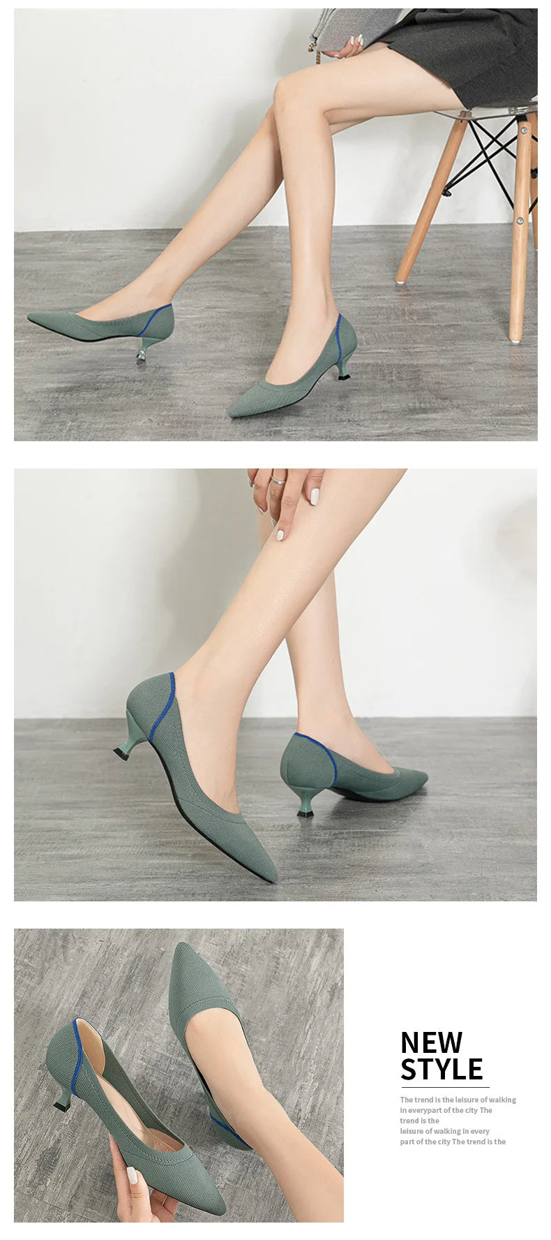 Women's high heels shoes  2025 new spring  / autumn / fashion beautiful breathable sweat absorbing comfortable shallow mouth p