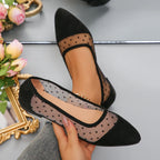 Women Flats New Mesh Breathable Shoes for Women Soft Sole Non-slip Flat Shoes Sexy Casual Loafers Luxury Designer Sneakers Women