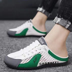 Summer Men's Half Slippers Trendy New Casual Shoe Light Walking Flats for Men Non Slip Sneaker Hot Sale Man Shoes Zapatos Hombre