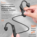 K69 Bone Conduction Earphones Bluetooth Hifi Music Headphones Sport Ear-hook Wireless Headsets with Mic Waterproof Earbuds